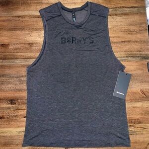 Mens L, Lululemon Metal Vent Sleeveless 2.0, MSRP
$78, Barry’s Bootcamp
